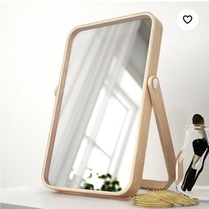 IKORNNES
Table mirror, ash, 10 5/8x15 3/4 "